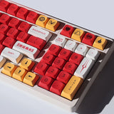 EVA02 Keycaps Asuka PBT XDA Profile for 60% 68 TKL 98 104 Mechanical Keyboards Model