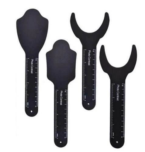 4 Dental Photo Contrast Photography Black Background Board Palatal Contraster Model