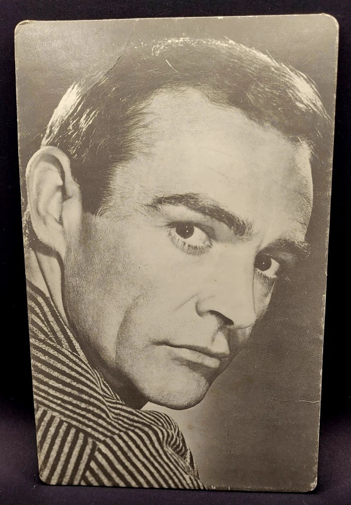 Sean Connery Vintage Photo Picture Postcard Thick Board Unused. Free Shipping!!! Model