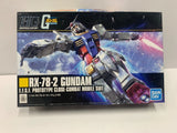 RX-78-2 Gundam HG Prototype Mobile Suit 1/144 Model Kit Action Figure Open Box Model