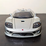 Motor Max Silver 2001 Saleen S7 1:18 Scale Diecast Model Car Opening Doors Model