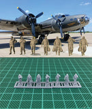 1/144 WWII USA Heavy Bomber crews (fine detail) Resin kit Model