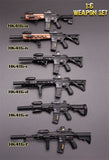 Soldier Accessories 1:6 Scale Assault Rifle Weapon Gun Fit 12'' Action Figure Model