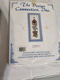 NEW The Design Connection Inc.  Cross Stitch Kit Topiary Birdhouse Heart Model
