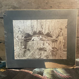 Antique GEORGE KIRK Stimson Mill  MASSIVE Cedar TREE Everett Wash Photo On Board Model