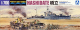 Aoshima 00365 1/700 Scale Waterline Model Kit WWII IJN Gunboat Hashidate Model
