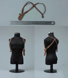 1/6 Scale Shoulder Holster Model Leather for 12" Action Figure Model