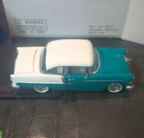 1955 Chevrolet Bel Air 1:32 Scale Diecast Model Car Green/White Model