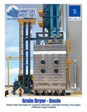 S Scale Grain Dryer Basic Kit for Grain Elevator Structures 1:64 Model