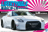 Aoshima Liberty Work No.10 1/24 LB Works R35 GT-R Ver.2 Model Kit Model