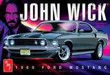 AMT NEW Model Kit JOHN WICK 1969 Ford Mustang Mach l 1:25 Scale AMT1454 Model