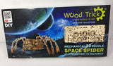 Wood Trick Space Spider 3D Mechanical Puzzle Model Assembly Model