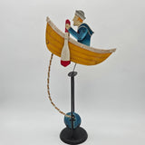 Authentic Models Salty Dog Rowing Sailor Skyhook Balance Toy Nautical TM036 18" Model