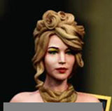 Jennifer Lawrence 3D Print Garage Kit Figure Model Kit Unpainted Unpainted GK Model