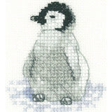 Heritage counted cross stitch kit Aida "Penguin Chick(A)", LFPE1319-A, 5,5x6cm, Model