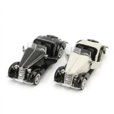 1:32 Diecast Open Door Super Classic Car Model Pull Back Alloy Toy Vehicle Model