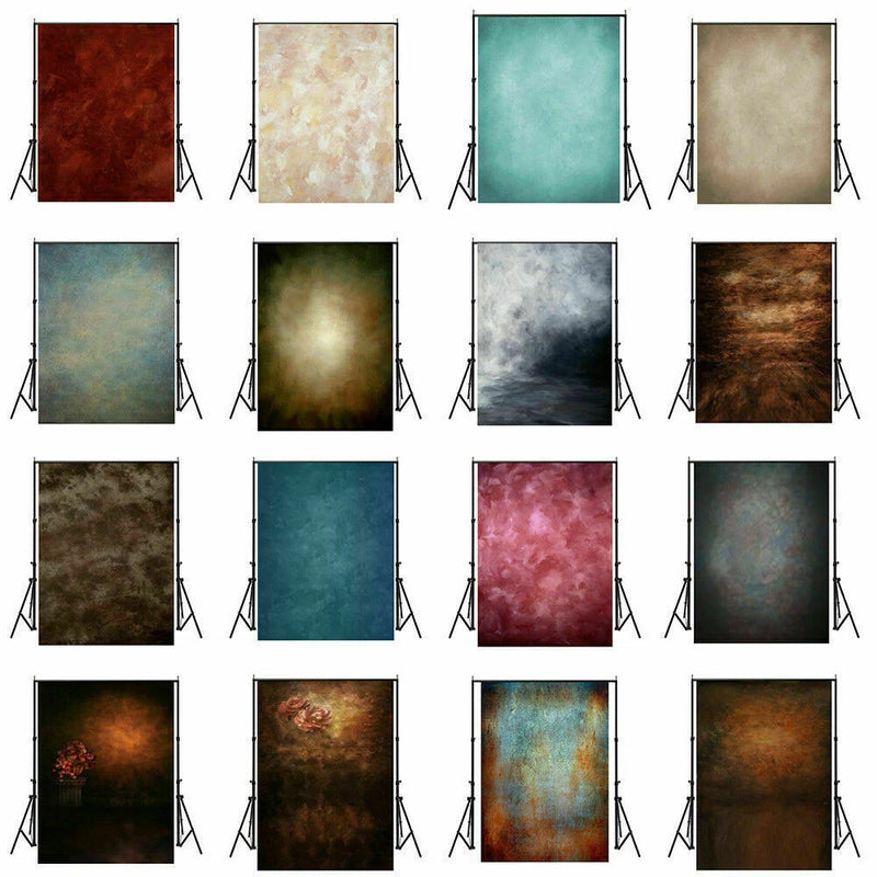 Vintage Plank/Tie Dye/Flower Photography Background Studio Photo Backdrop Props Model