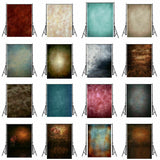 Vintage Plank/Tie Dye/Flower Photography Background Studio Photo Backdrop Props Model