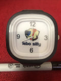 Lebo Silly Model 780 Rubber Band Wristwatch Odd Unusual Works New Battery Model