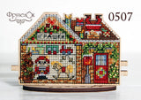 Toyshop Town Collection wooden Counted Cross Stitch Kit ?C DIY Needlework Craft Model