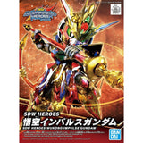 Bandai SDW Gundam World Heroes #01 Wukong Impulse Gundam Plastic Model Kit Model