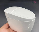 Unique Toilet Model Decoration For 12" Action Figure 1/6 Scale Plastic Mini Model