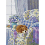 New Luca-S Cross Stitch Kit Cozy Armchair-BU5016 Model