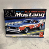 AMT 1973 WARREN TOPE'S ROAD RACING MUSTANG Model Kit #AMT896/12 NEW OPEN BOX Model