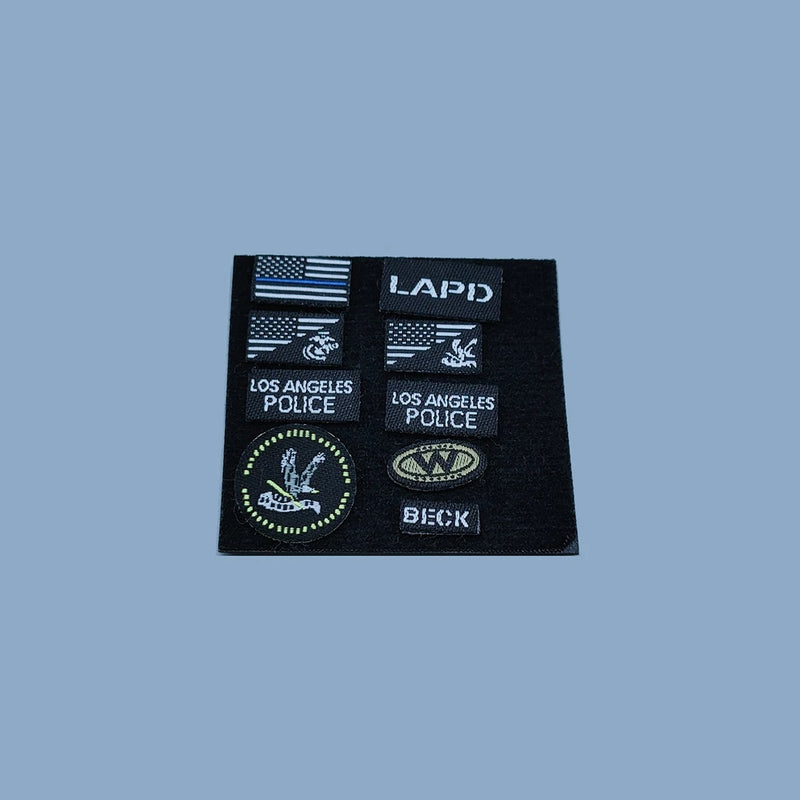 Easy&Simple ES 26074A 1/6 Scale L.A.P.D. SWAT Collectible Figure Patches Model Model