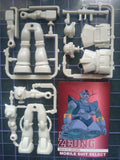 VERY RARE MINI GUNPLA MODEL KIT 1:300 GUNDAM MOBILE SUIT SELECT MS-06 " ZAKU II" Model