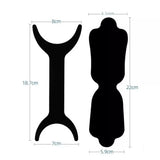 Dental Black Background Photo Board Silicone Contrast Flexible Photography A+B Model