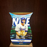 Topps Stadium Club Chrome Corey Seager Texas Rangers Figurine Display 2024 Model