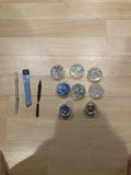 11-Piece DIY Nail Art & Rhinestone Starter Kit ?C Glitters, Gems & Tools (NIP) Model