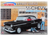 SKILL 3 MODEL KIT 1955 CHEVROLET CUSTOM STREET ROD 1/25 BY ATLANTIS ALM-1276 Model