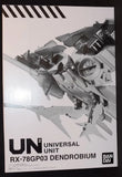 Bandai Mobile Suit Gundam Universal Unit RX-78GP03 Dendrobium Figure Japan New Model