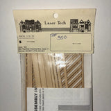 Laser Tech Wood Dollhouse DIY 1:144 Lattice Panel Kit #350 NEW Model