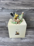 Lenox FEMALE GOLDFINCH Bird Sculpture with Original Box - American by Design Model