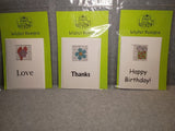 Lilybet Designs Counted Cross-stitch Kits Greeting Cards set of 3 Model
