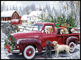 Counted Cross Stitch Kits Needlework Crafts Embroidery DIY- Christmas Delivery 4 Model