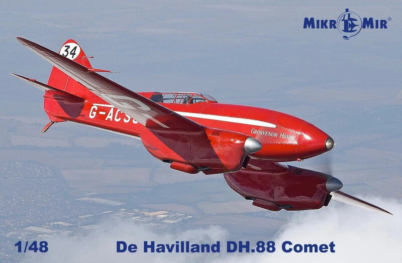 Mikro Mir 48-017 DH-88 Comet 1/48 scale model kits Model
