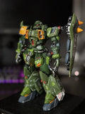 Built & Painted Bandai MG 1/100 Gunner Zaku Warrior Gundam Model
