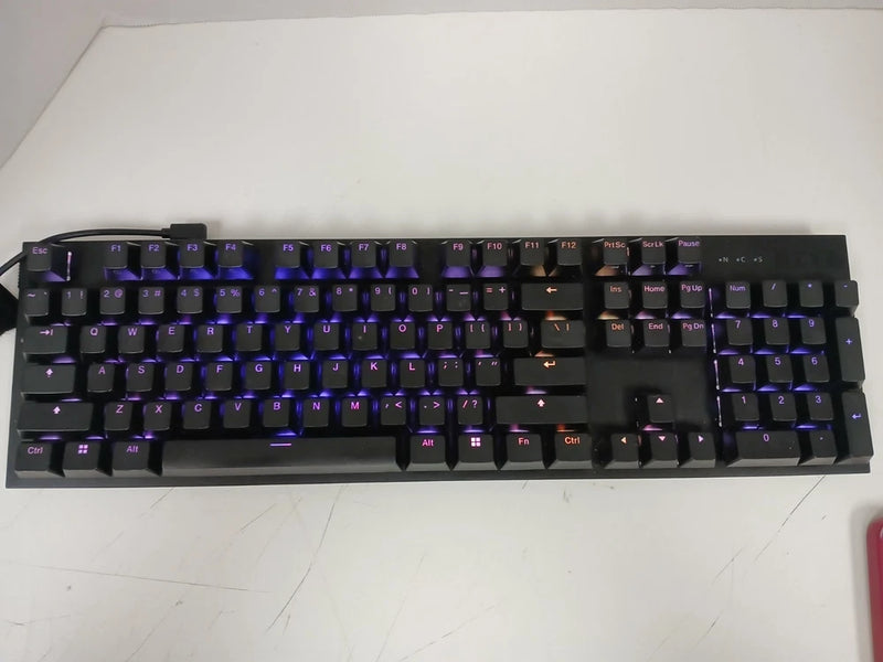 NZXT Function 2 Full Size RGB Gaming Keyboard, Black Model