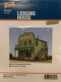 Walthers 933-2883 HO Scale Boomtown Series Lodging House Laser-Cut Building Kit Model