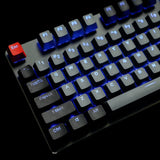 Double Shot 108 Dyed PBT Shine Through OEM Profile Dolch Keycaps Set PC Model