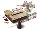 Walthers 933-3236 Mountain Lumber Co. Sawmill Kit N Scale Squeaky's Trains Model