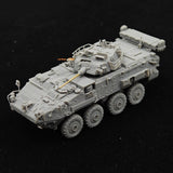 1/72 Scale Assembly Model Miniature Armored Vehicle Diorama Ornament Decora Prop Model
