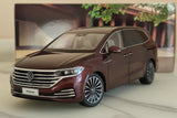 Chinese SVW Viloran MPV 1:18 scale die-cast model, Danxia Red Model