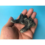 1/6 Action Figures Black Make-old Shoes Tactical Boots Hollow Boots Model Model