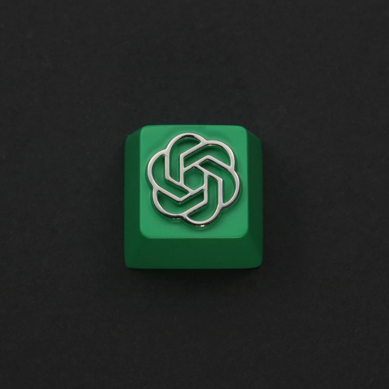 OpenAI keycaps Zinc Alloy Keycap For Cherry MX Mechanical Keyboard Model