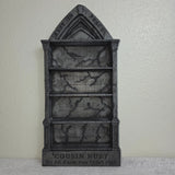 Haunted Mansion-Inspired Tombstone Shelf | Hand-Painted Doorables Display Model